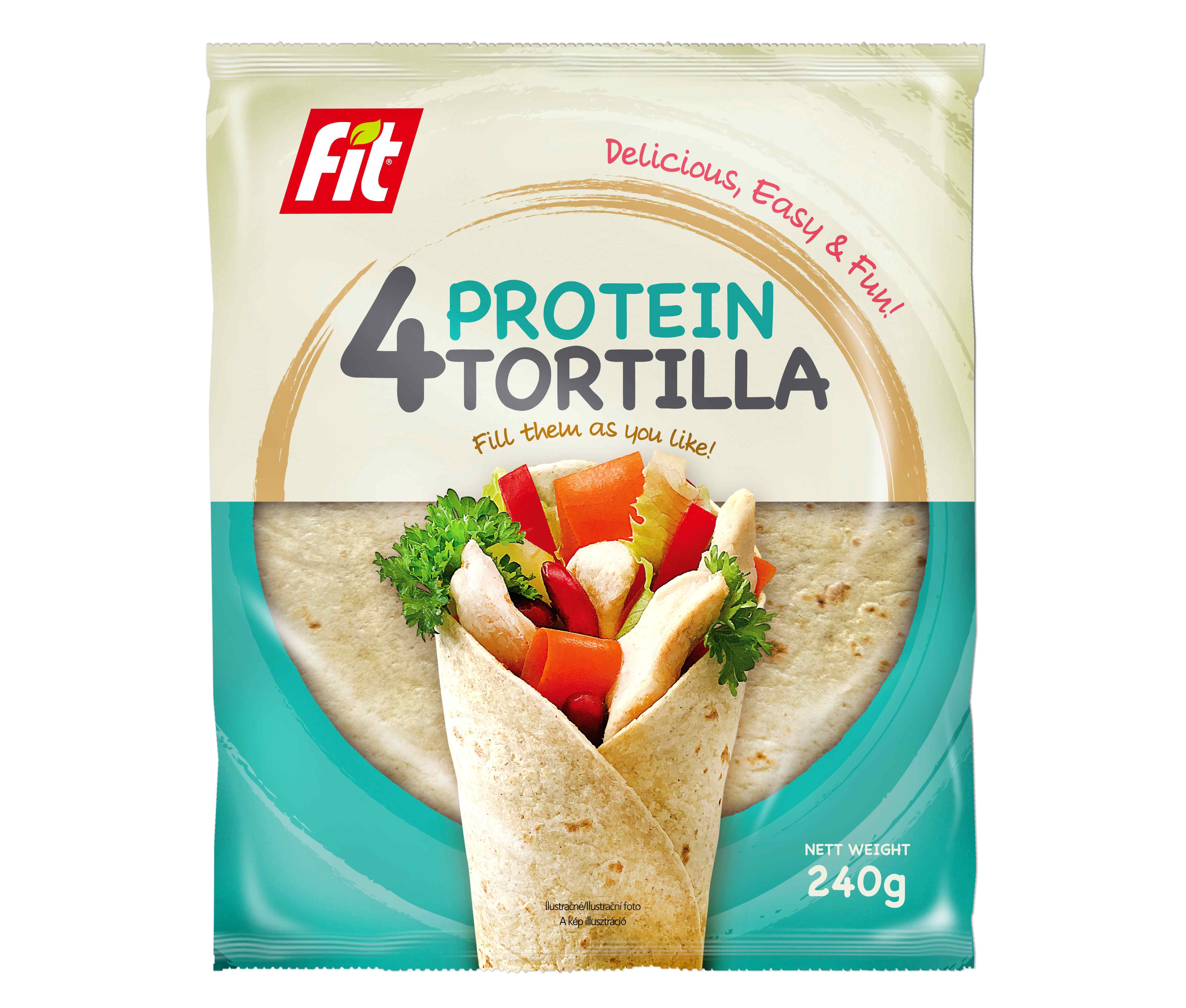 Fit tortilla protein 240 g