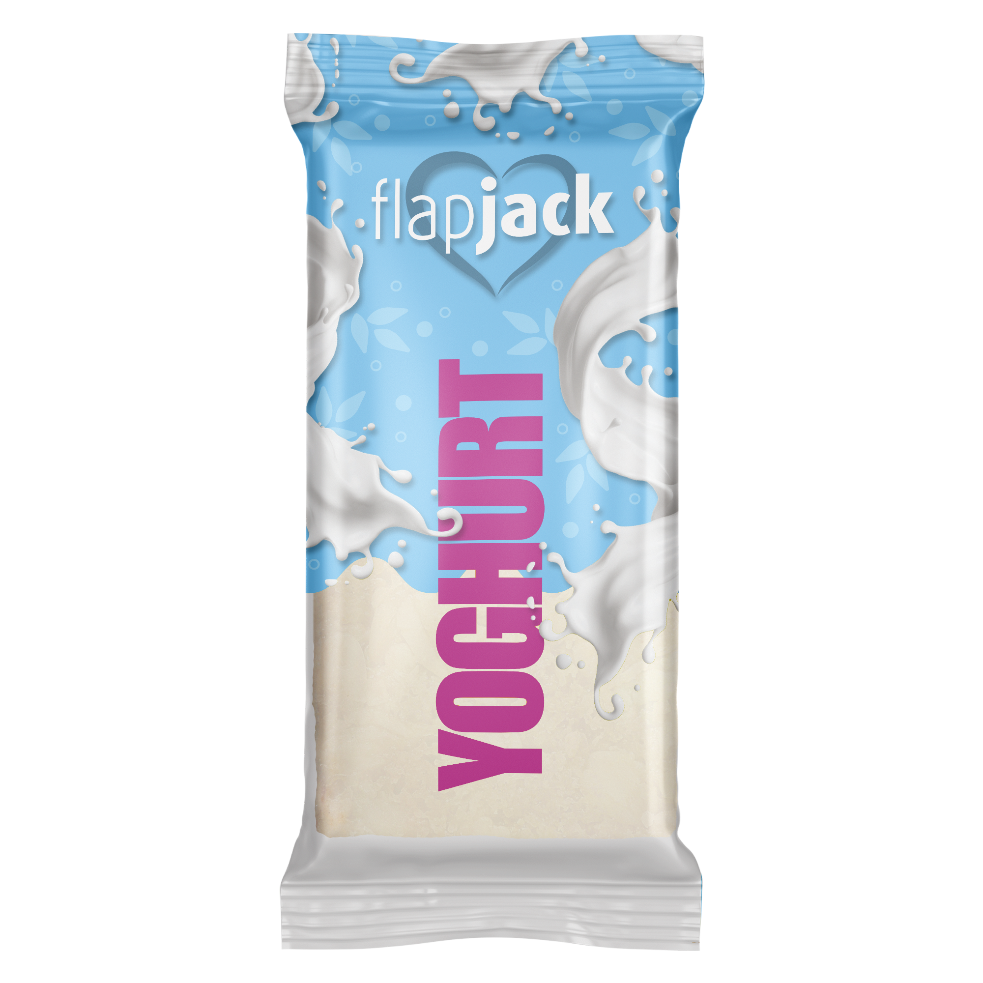 FlapJack ovsená tyčinka s jogurtovou príchuťou v bielej poleve 100 g