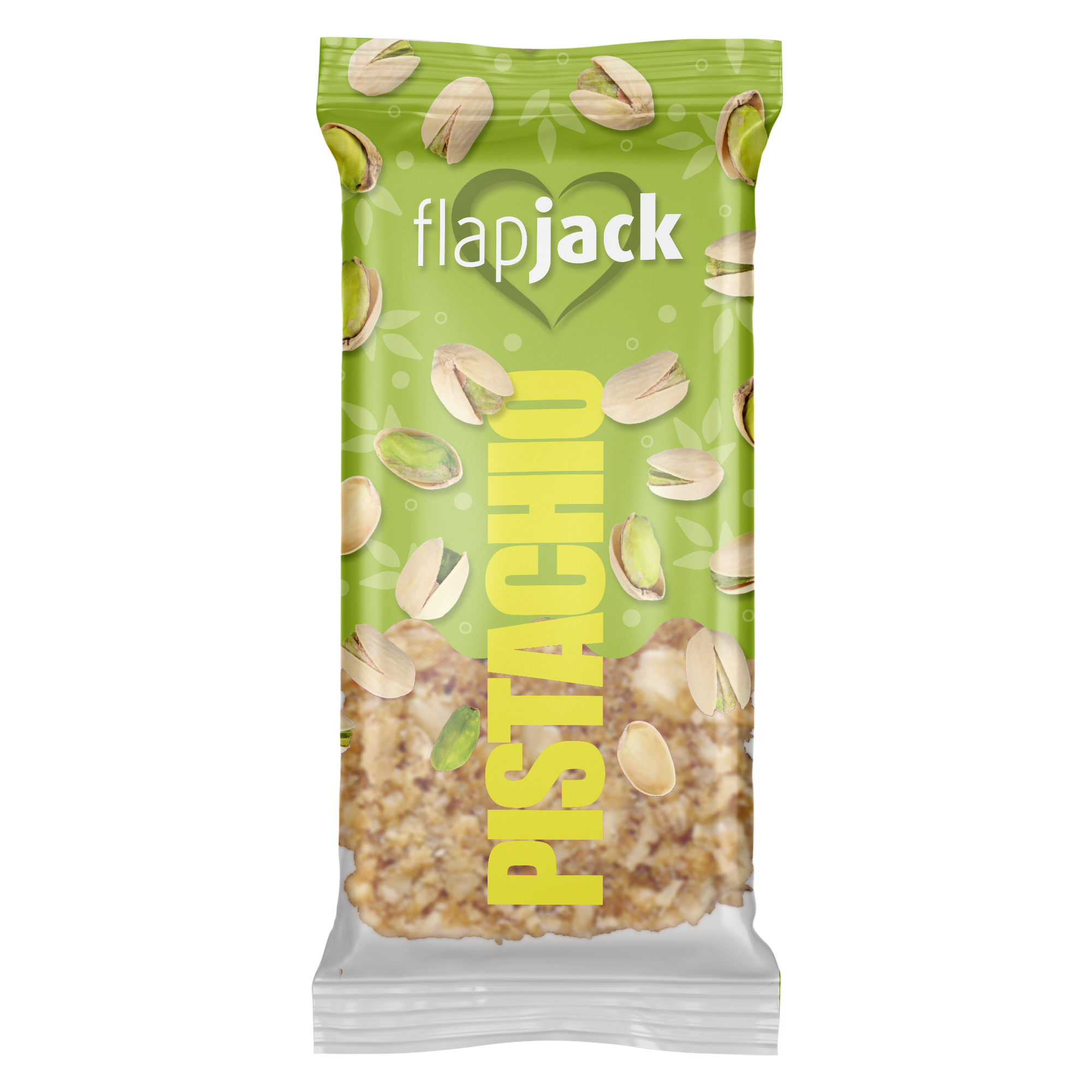 Flap Jack Ovsený koláč s kúskami pistácií 100 g