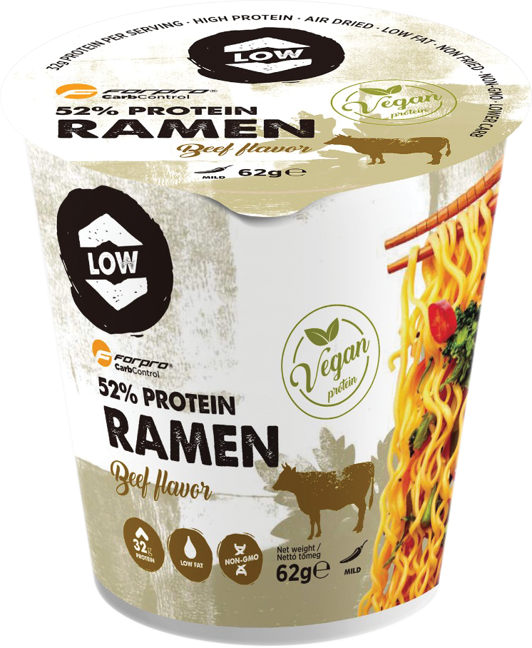 Forpro 52% protein ramen hovädzí 62 g