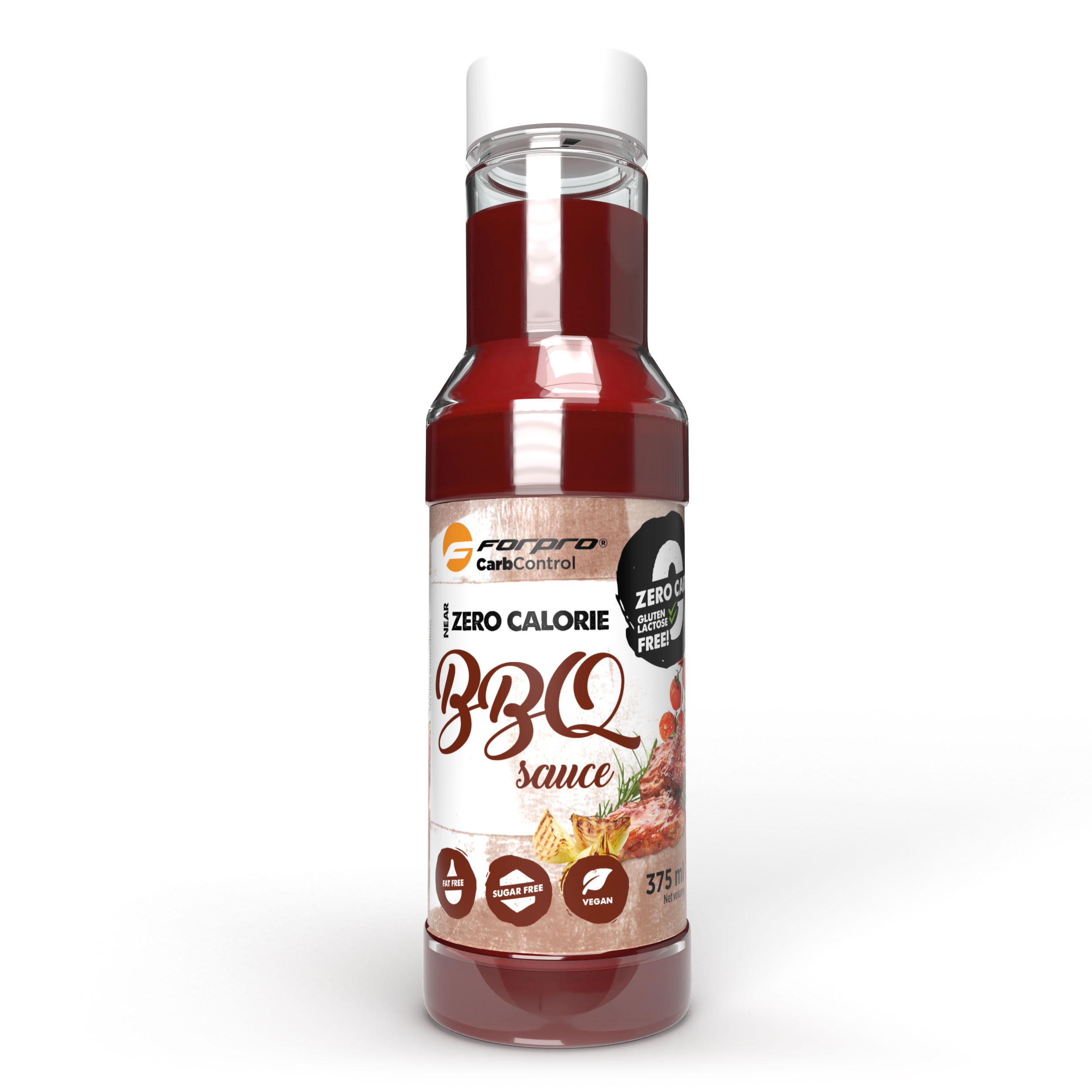 Forpro near zero calorie sauce bbq omáčka so sladidlom 375 ml
