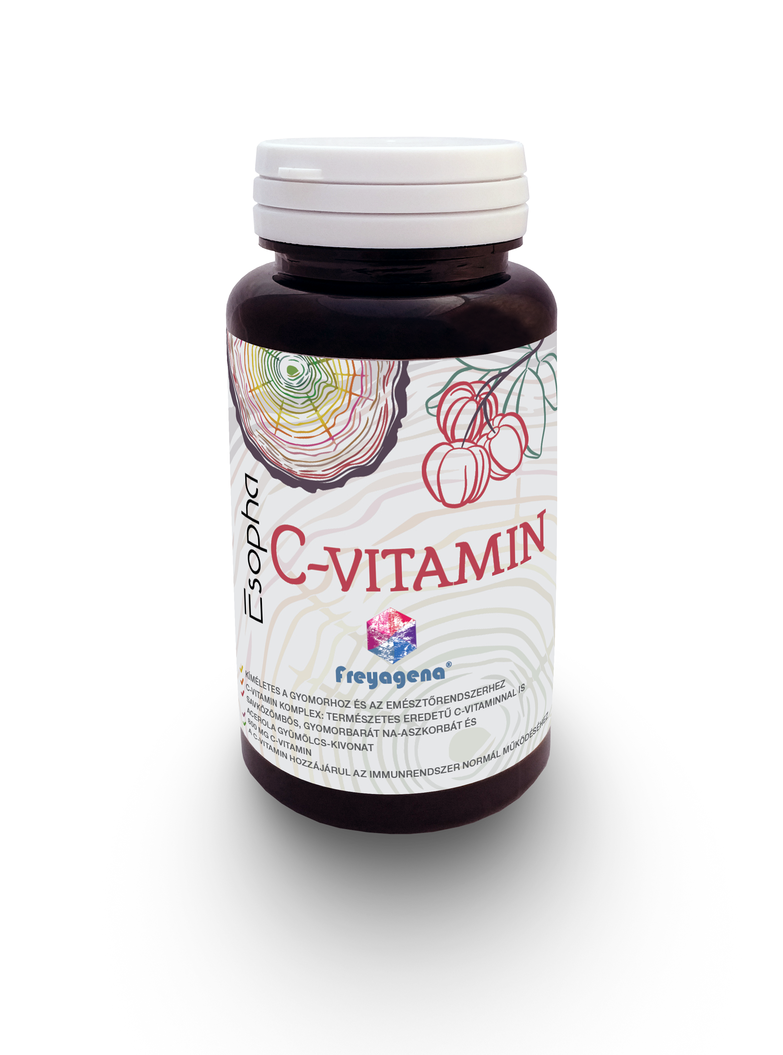 Freyagena Esopha C-vitamín kapsula 75 ks