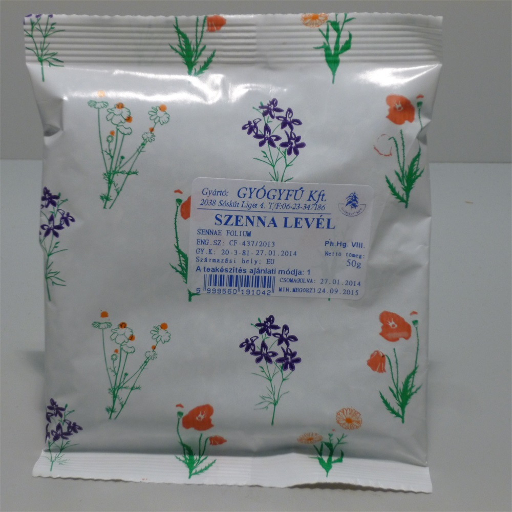 Kozmetická bylina senna list 50 g