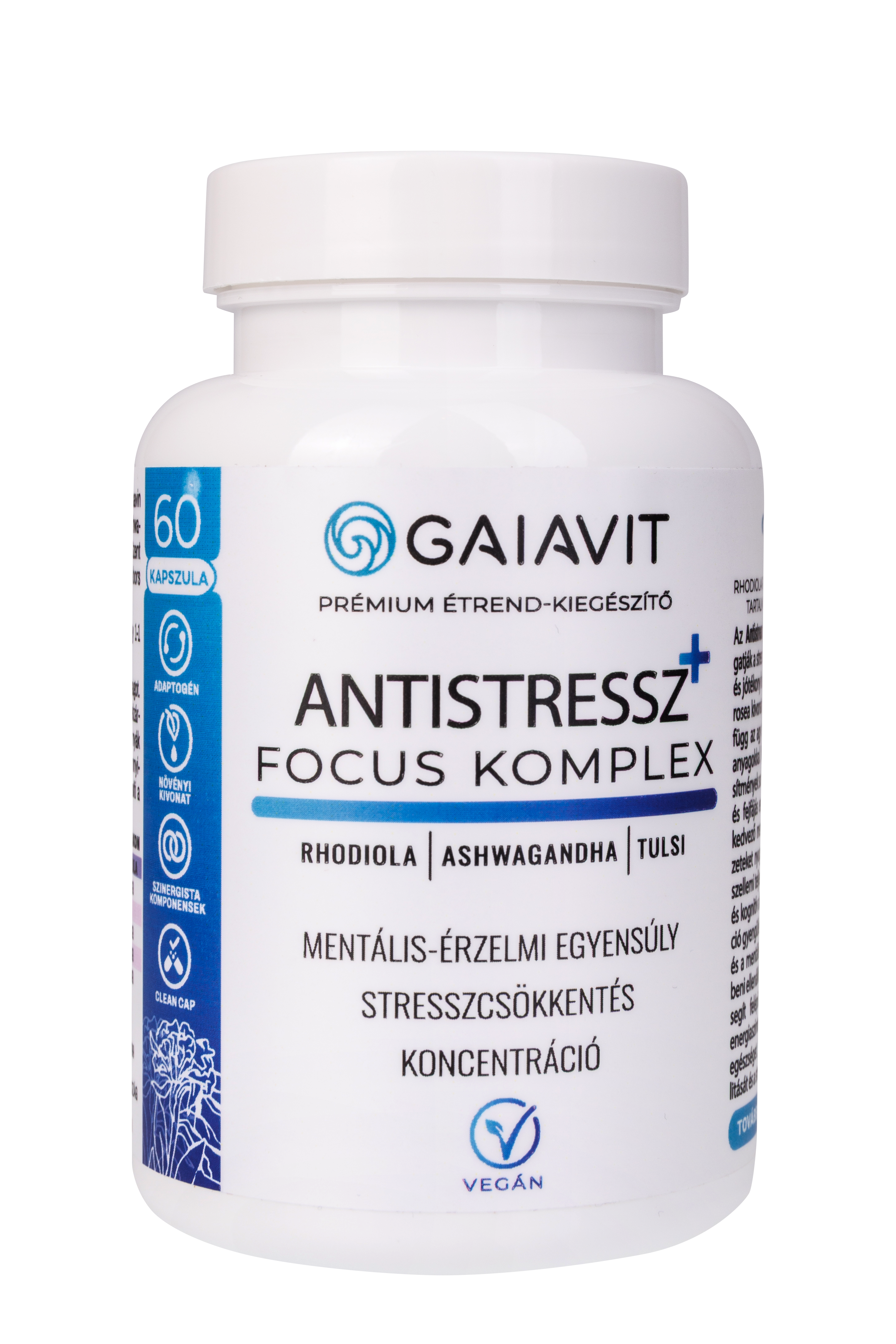 Gaiavit antistresový focus komplex kapsuly 60 ks