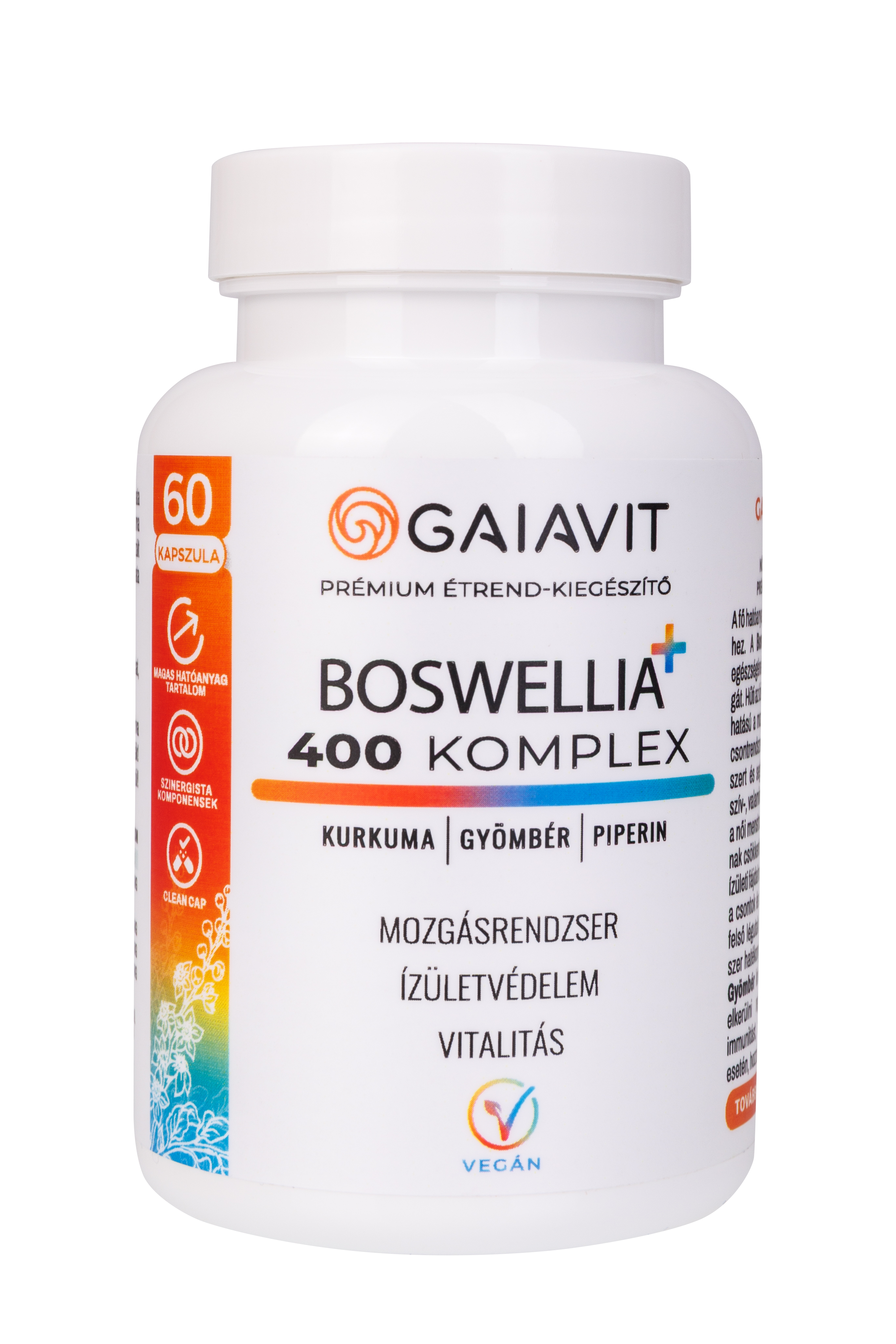 Gaiavit boswellia 400 komplex kapsula 60 ks