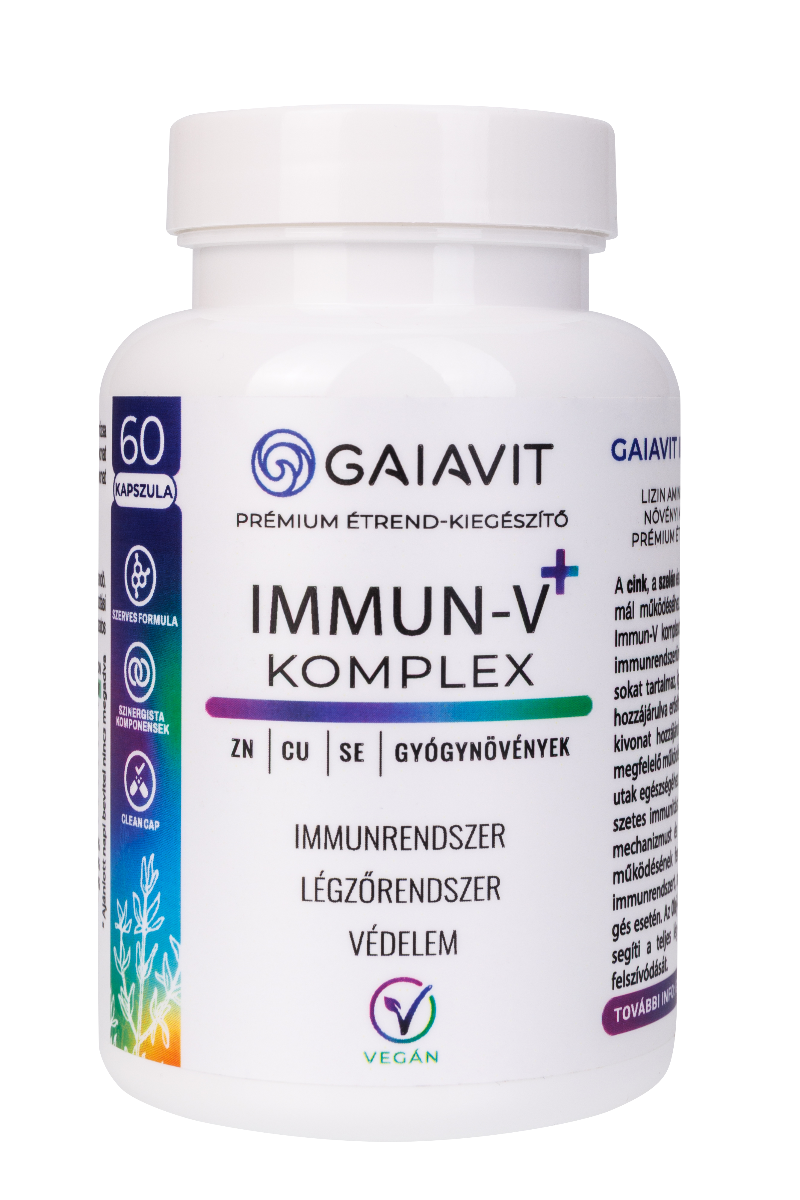 Gaiavit imun-v komplex kapsula 60 ks