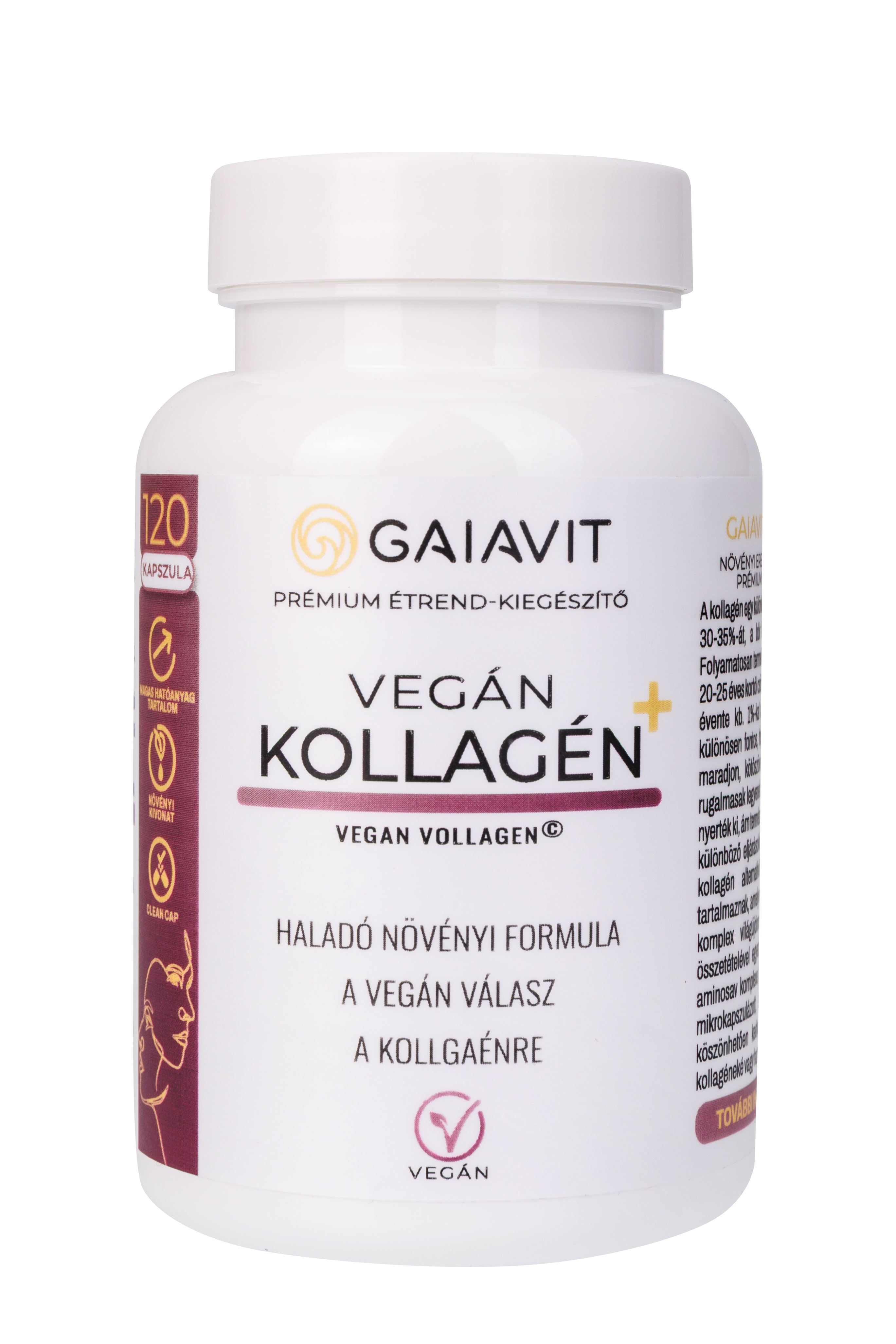 Gaiavit vegán kolagénové kapsuly 120 ks