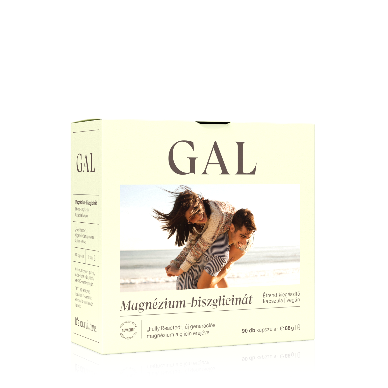 GAL Bisglycinát horečnatý 90 kapsúl, 84 g