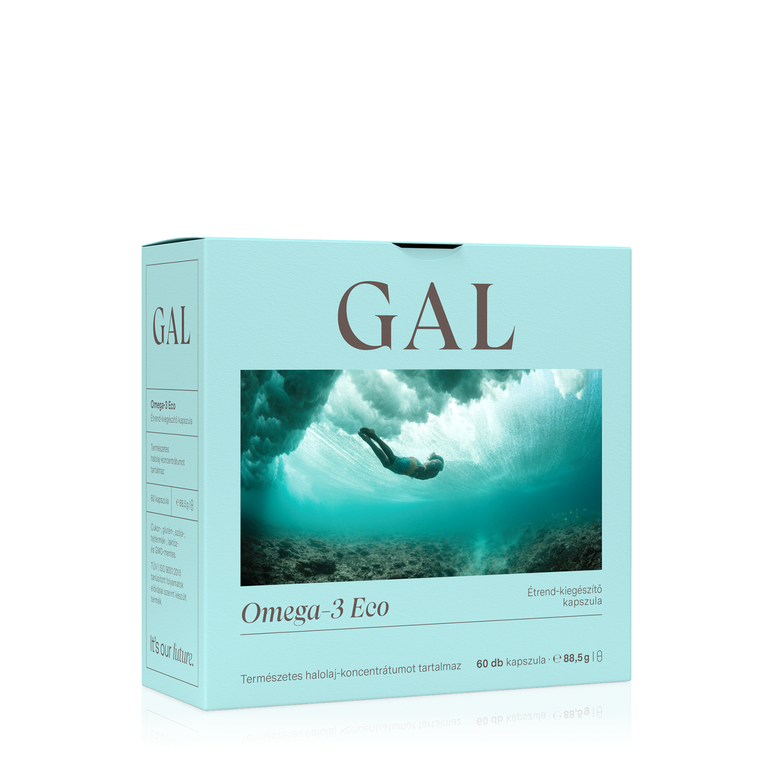 GAL Omega-3 Eco Kapsuly 60 ks, 90 g