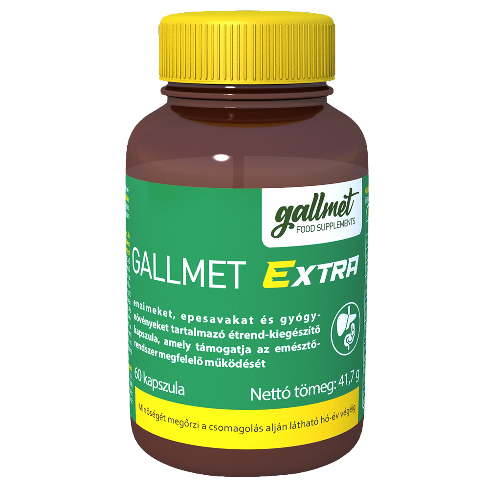 GALLMET Extra kapsuly 60 kapsúl