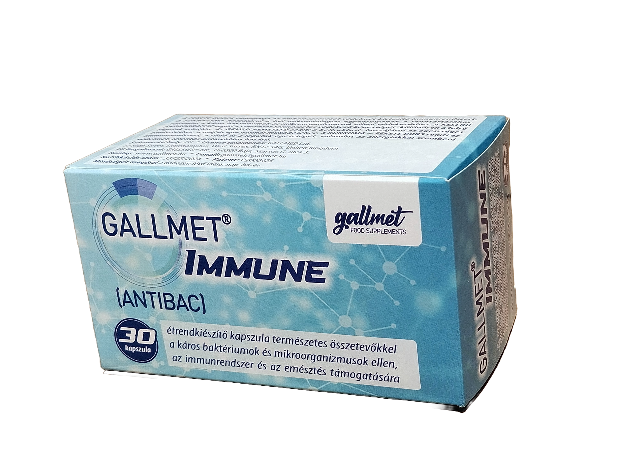Gallmet immune antibac kapsula 30 ks