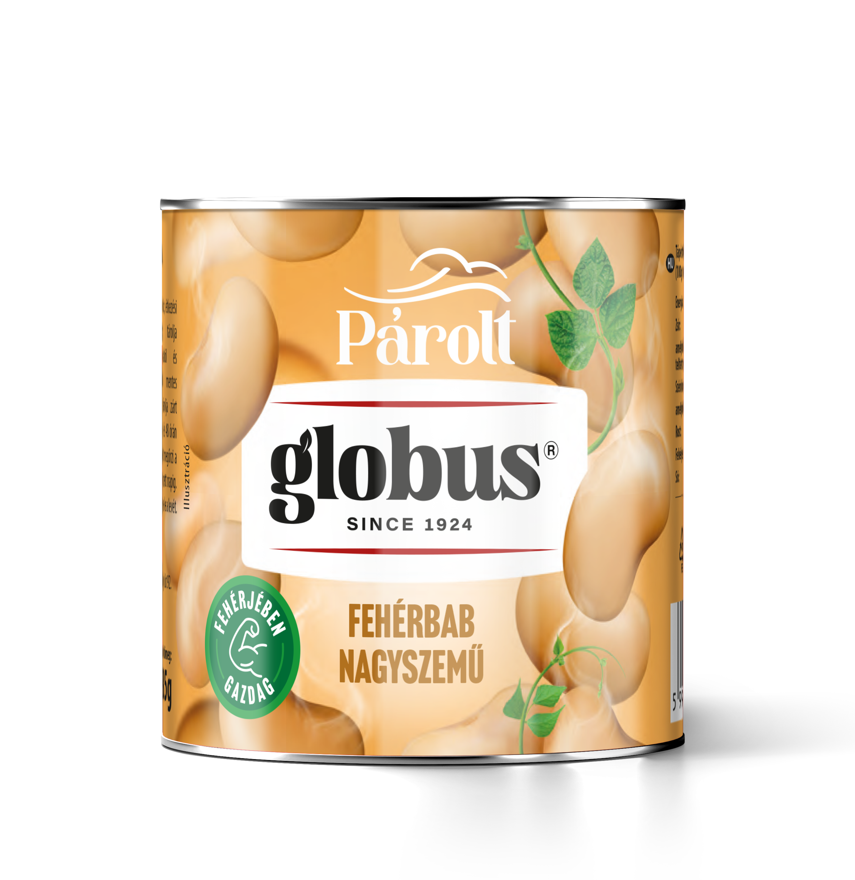 Globus biely fazuľový veľkozrnný konzerv 285 g 1 ks