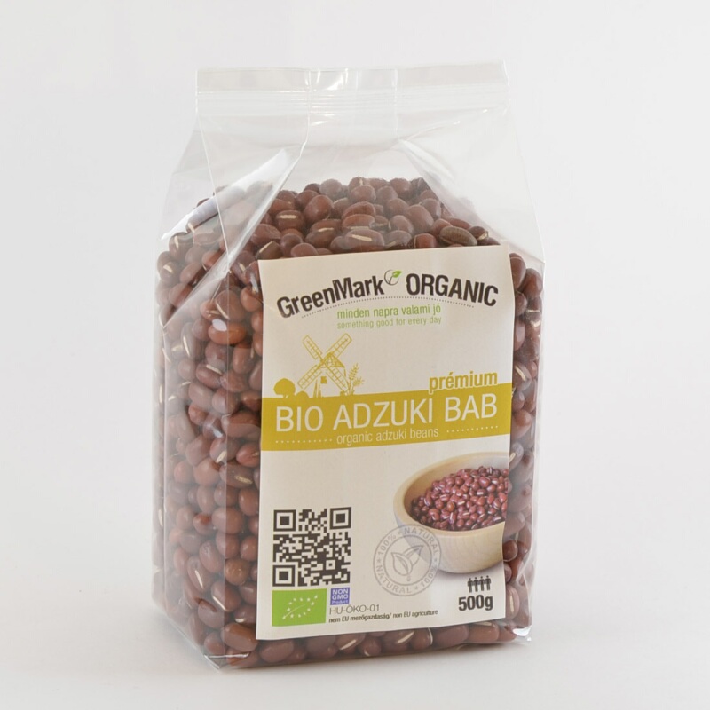 Greenmark bio adzuki fazuľa 500 g
