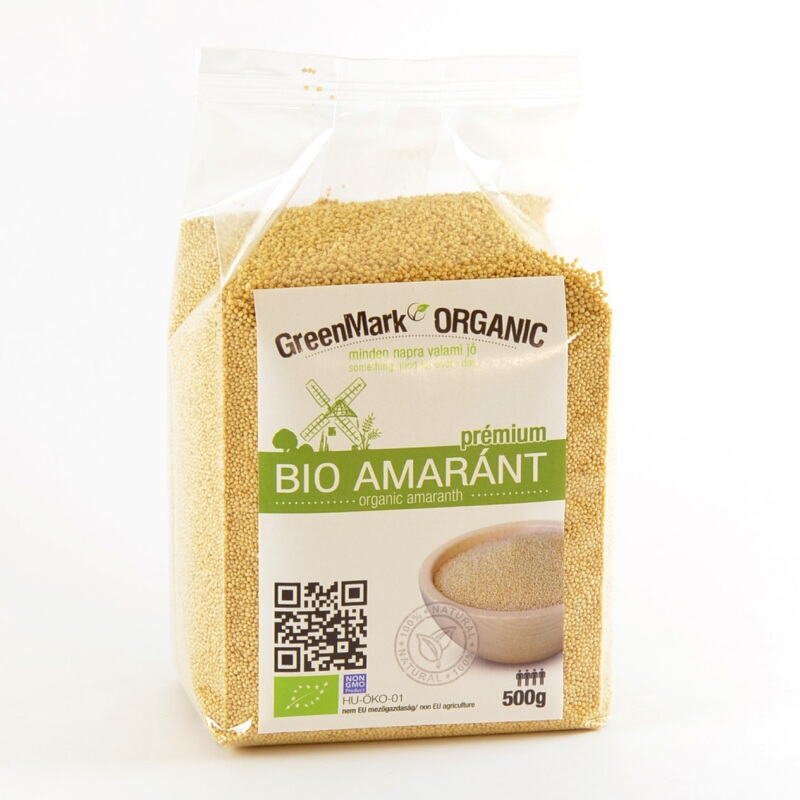 Greenmark bio amarantové semeno 500 g