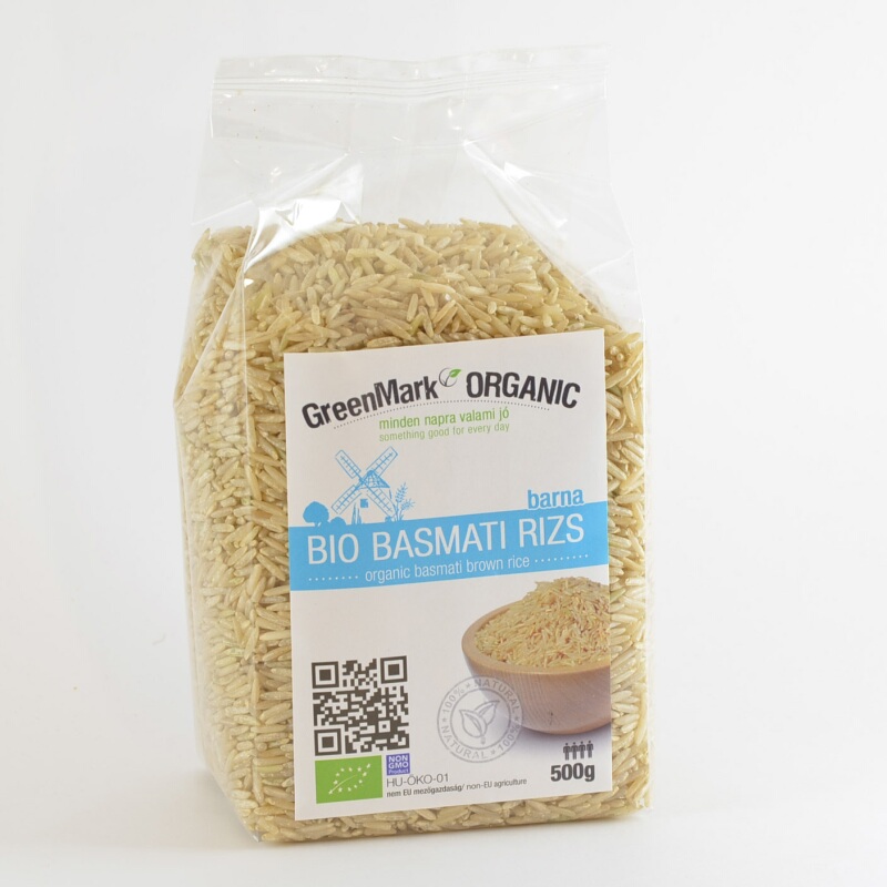 Greenmark bio basmati hnedá ryža 500 g