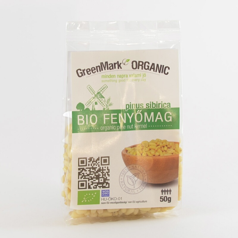 GreenMark Organic bio Píniové oriešky 50 g