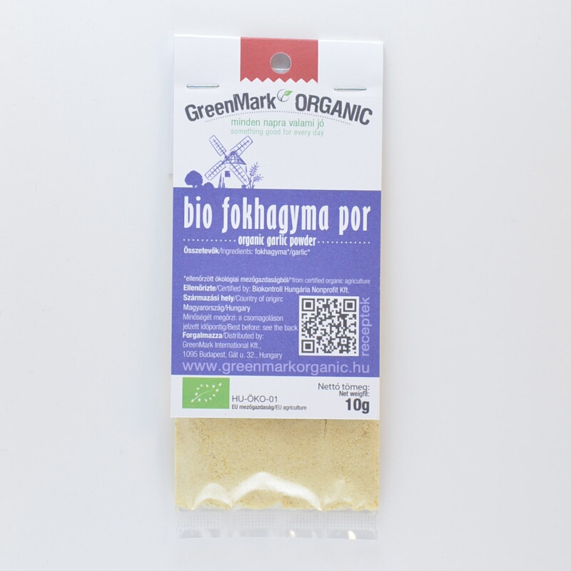 GreenMark Organic bio Cesnakový prášok 10 g