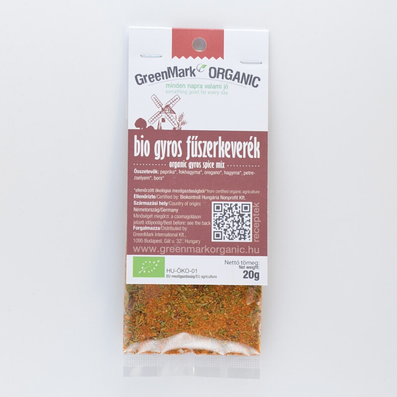 GreenMark Organic bio Gyros koreniaca zmes 20 g