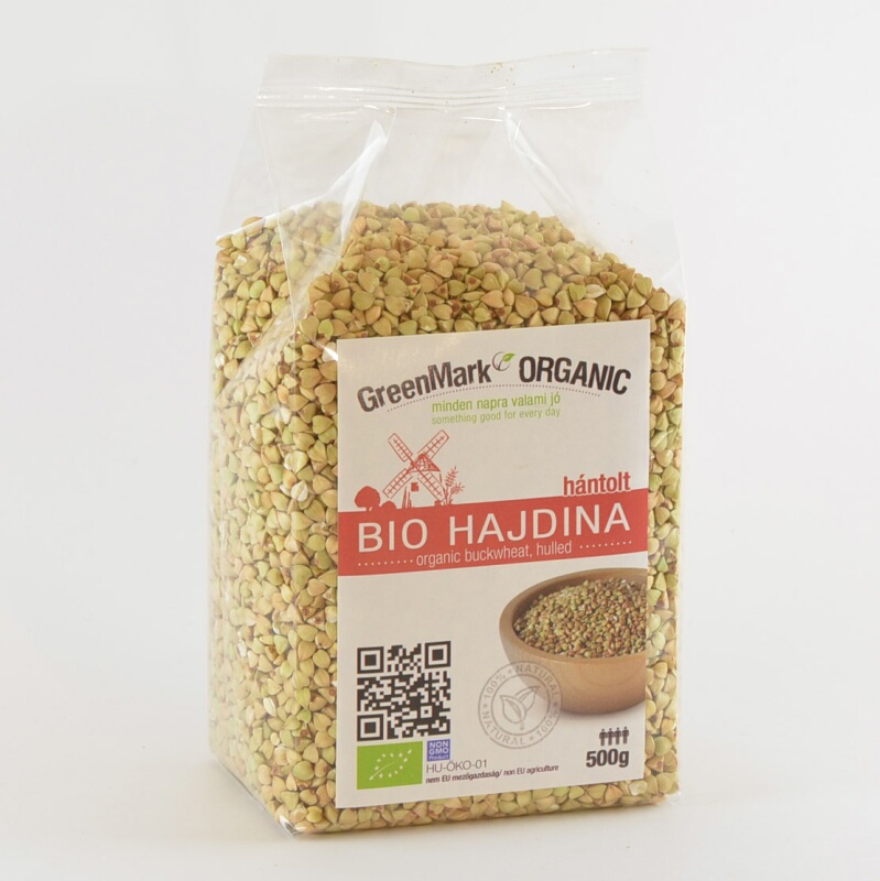 Greenmark bio pohánka lúpaná 500 g