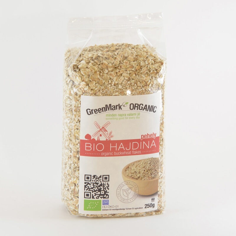 Greenmark bio pohánkové vločky 250 g