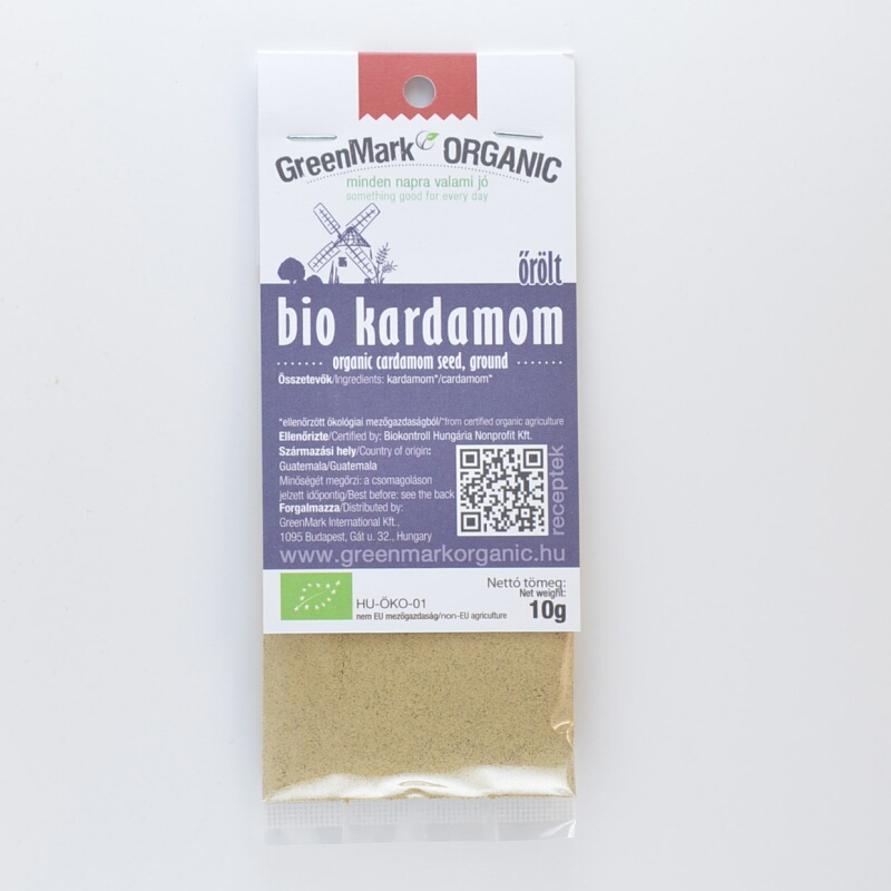 Greenmark bio kardamom mletý 10 g