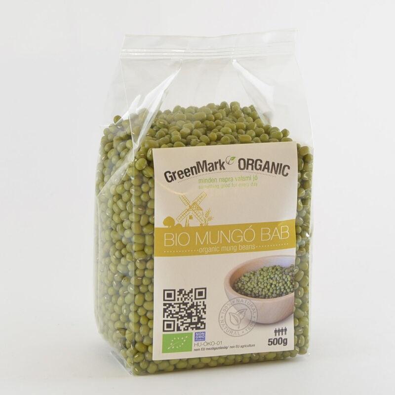 Greenmark Bio Mungo fazuľa 500 g