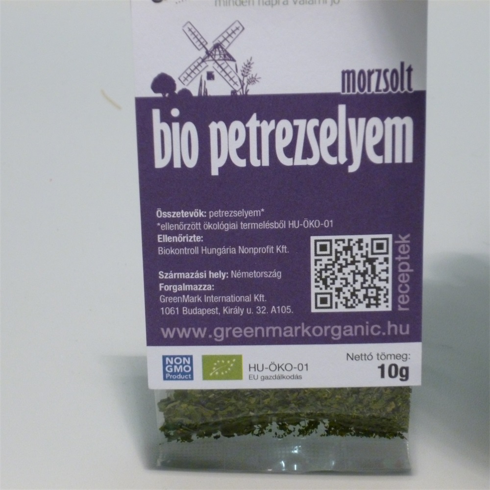 GreenMark Organic bio sušená petržlenová vňať 10 g