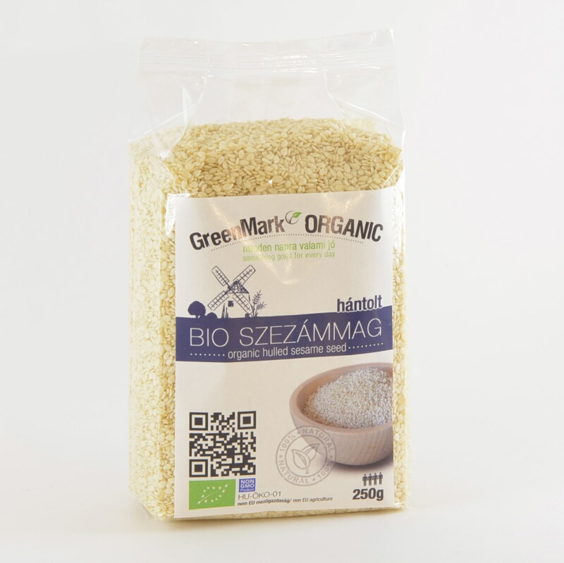 Greenmark bio sezamové semienko lúpané 250 g