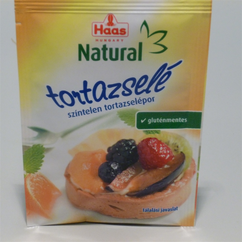 Haas natural tortový želé prášok bezfarebný 11 g