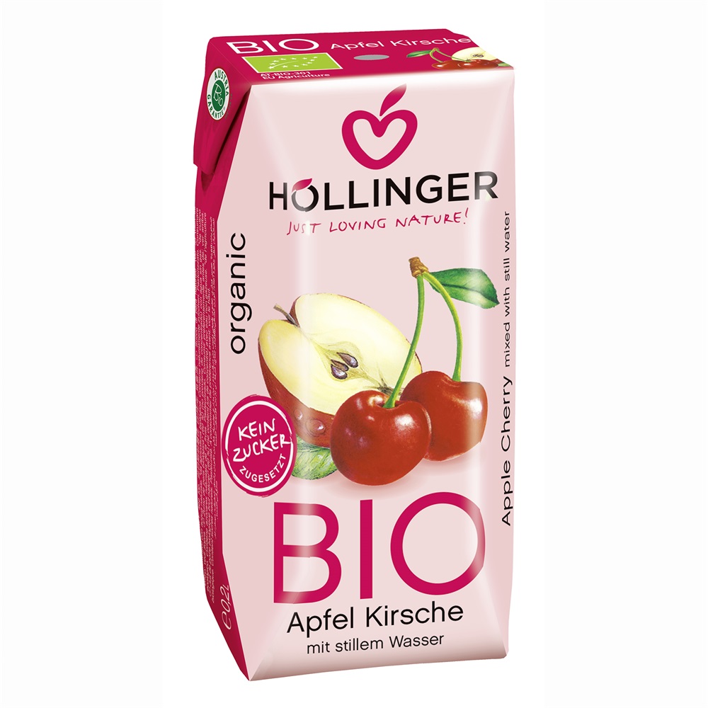 Höllinger bio jablko-čerstvý 200 ml