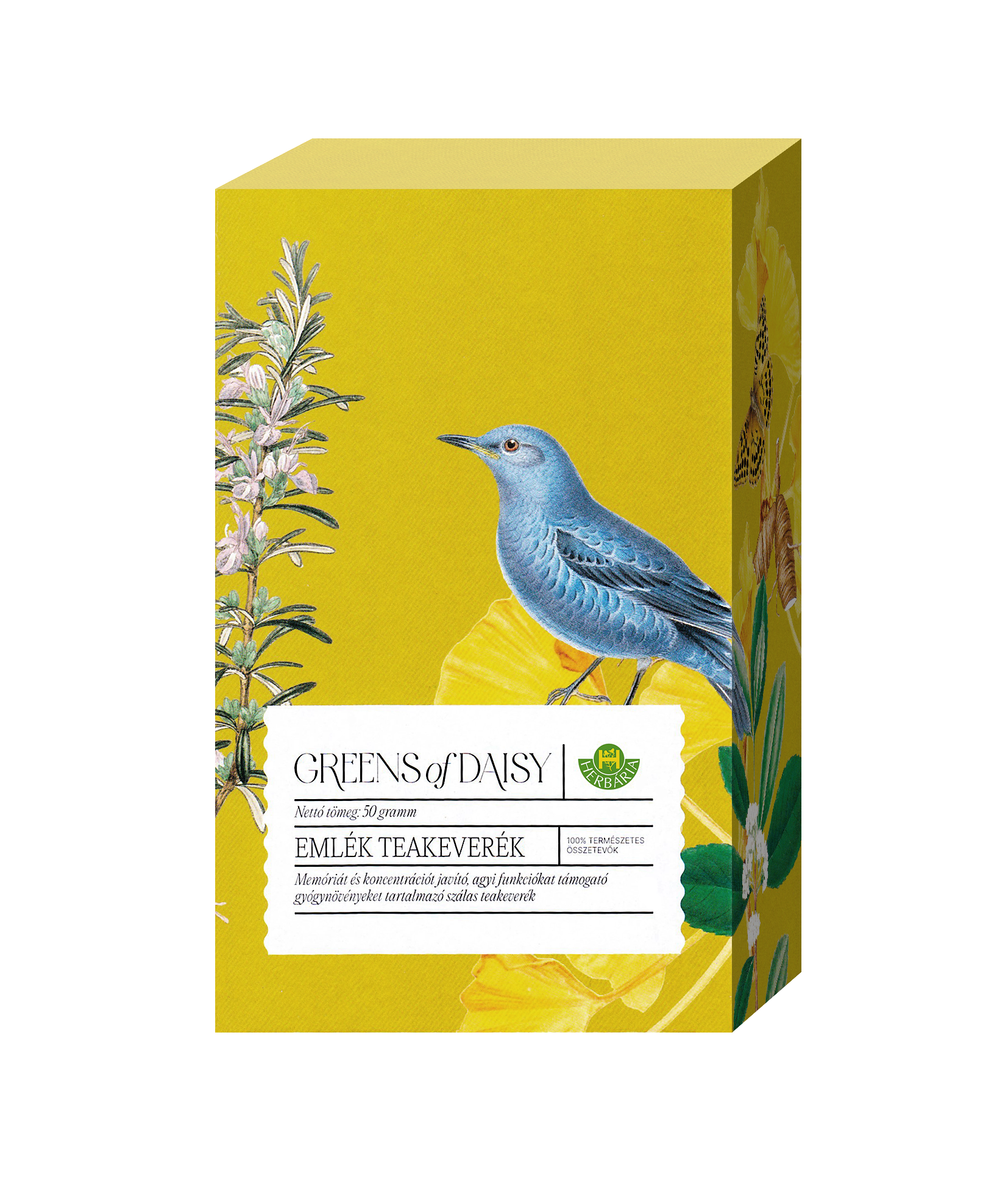 Herbária greens of daisy emlék čajová zmes 50 g