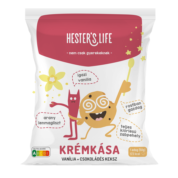 Hester ̋s Life ovsené vanilkové čokoládové sušienky krémové 50 g
