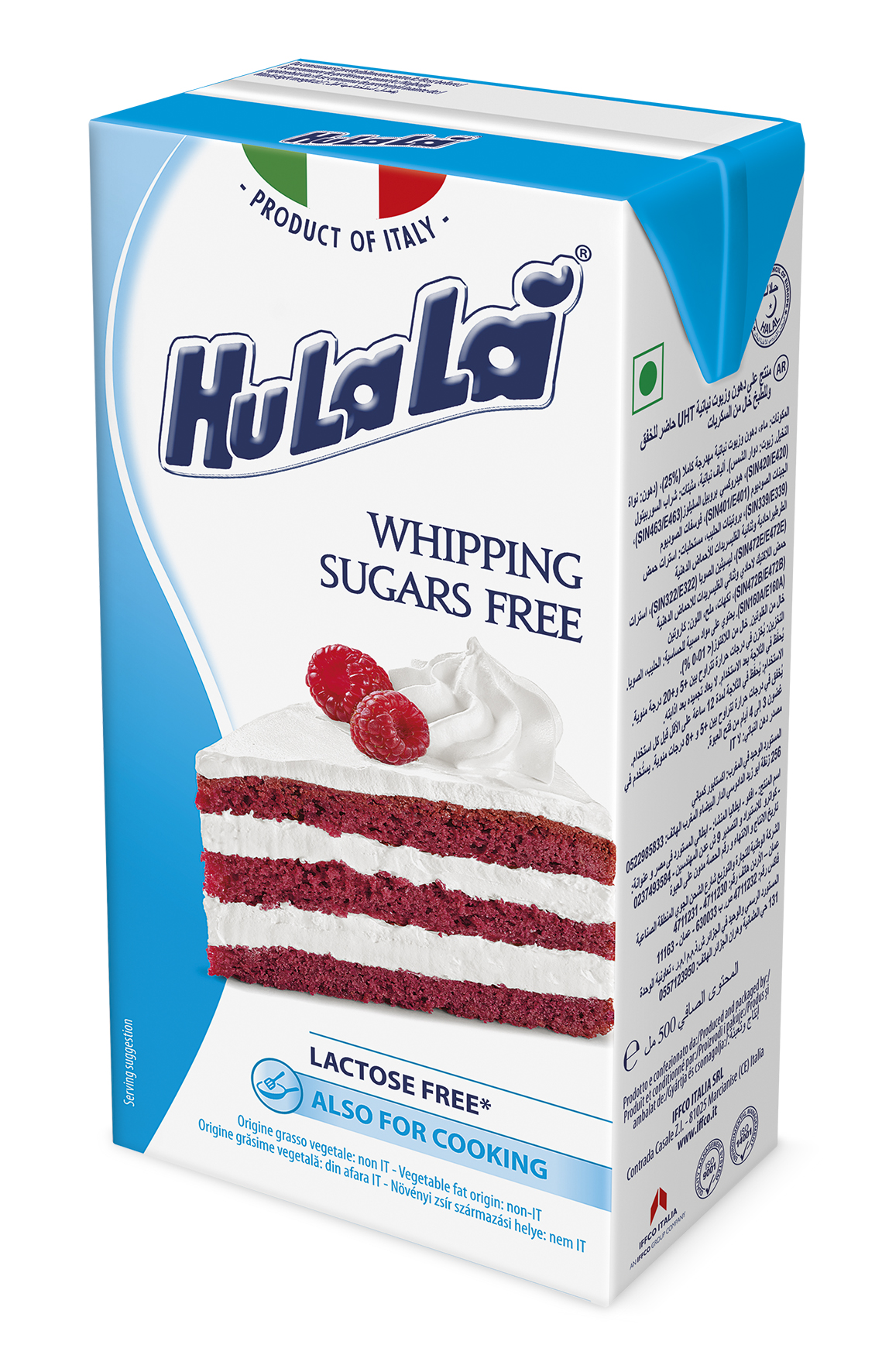Hulala základ na šľahanie bez cukru 500 ml
