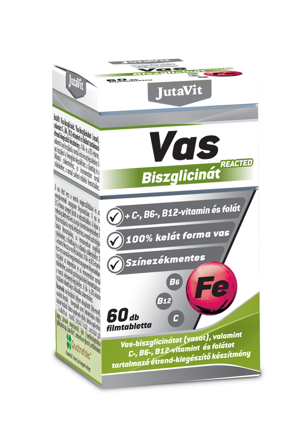Jutavit železo bisglycinát filmom obalené tablety 60 ks