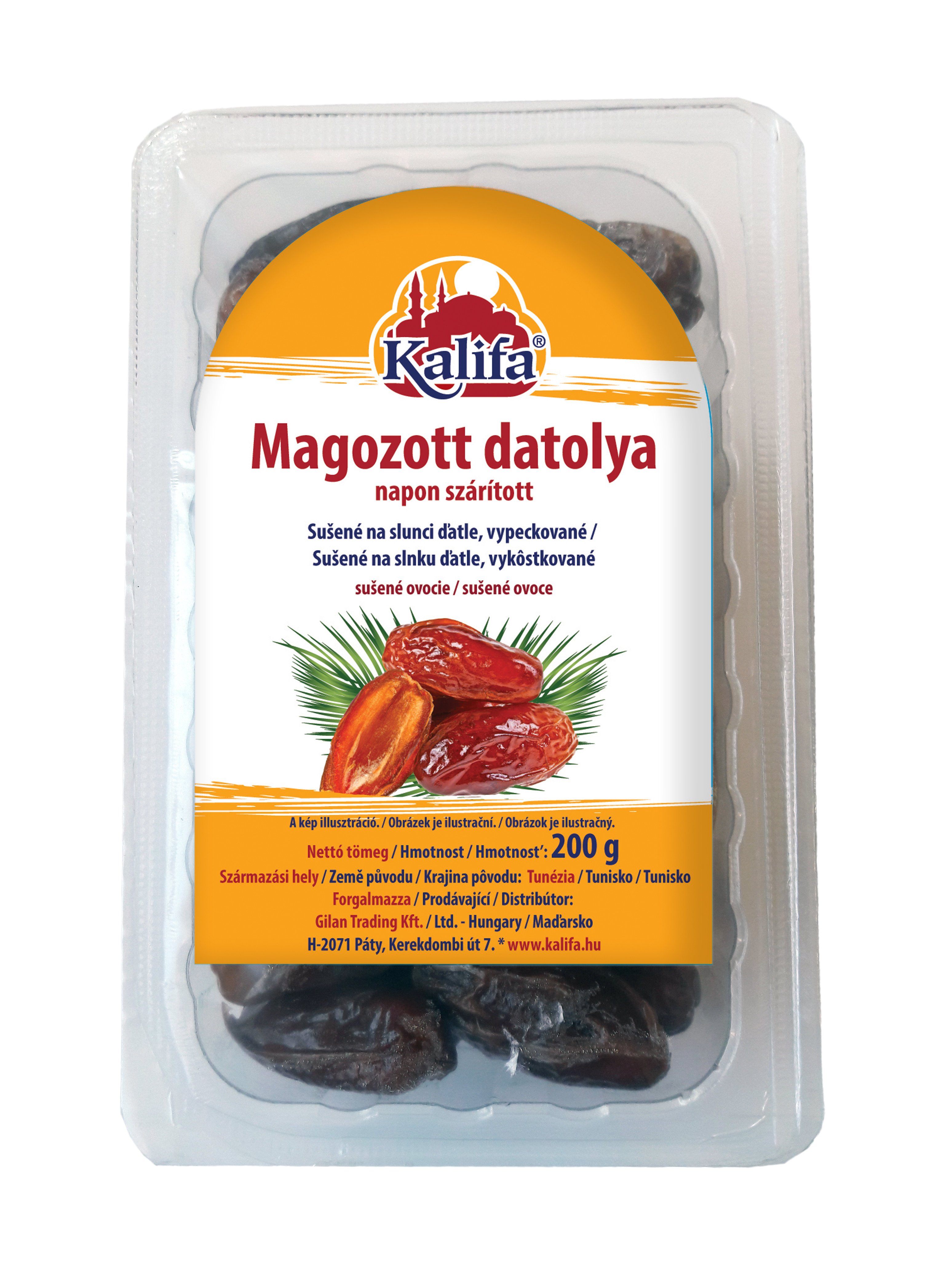 Kalifa datľová sušená bez kôstky 200 g