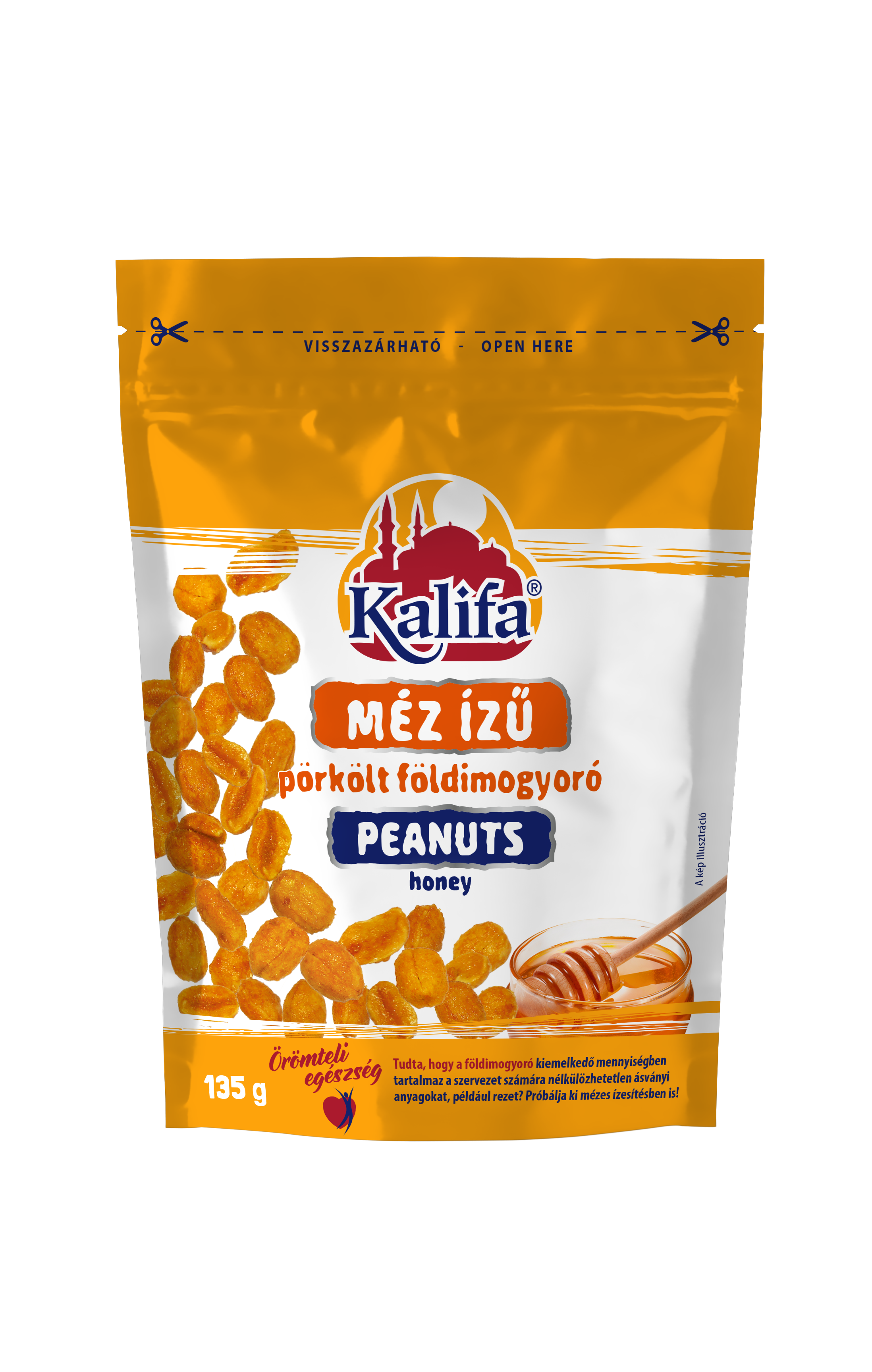 Kalifa arašidová medová 135 g