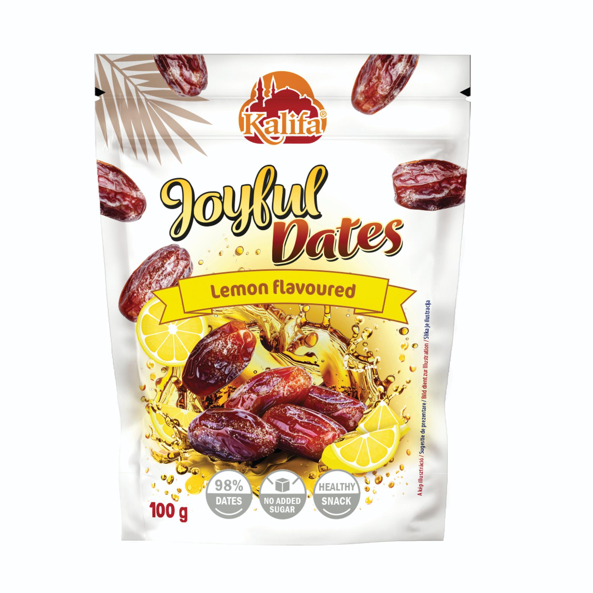 Kalifa joyful datľa citrónová príchuť 100 g