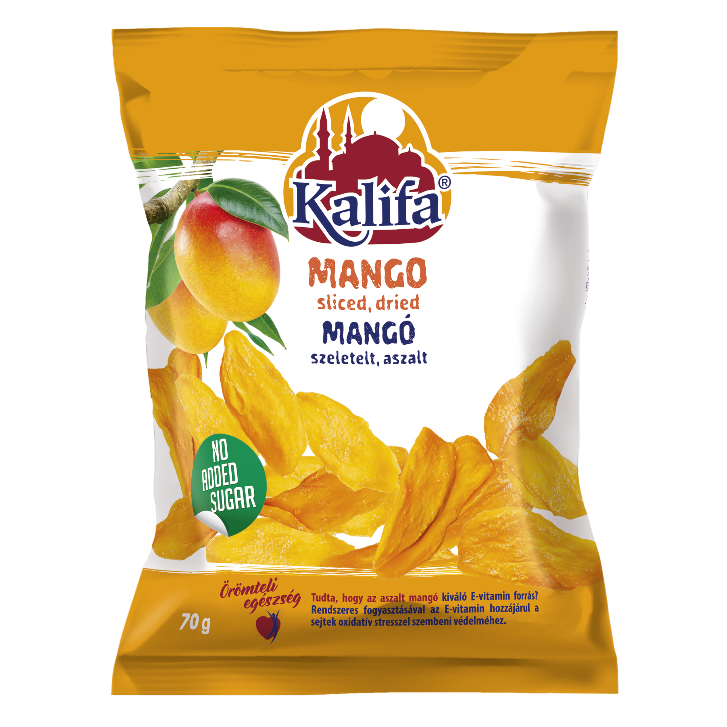Kalifa sušené plátky manga 70 g