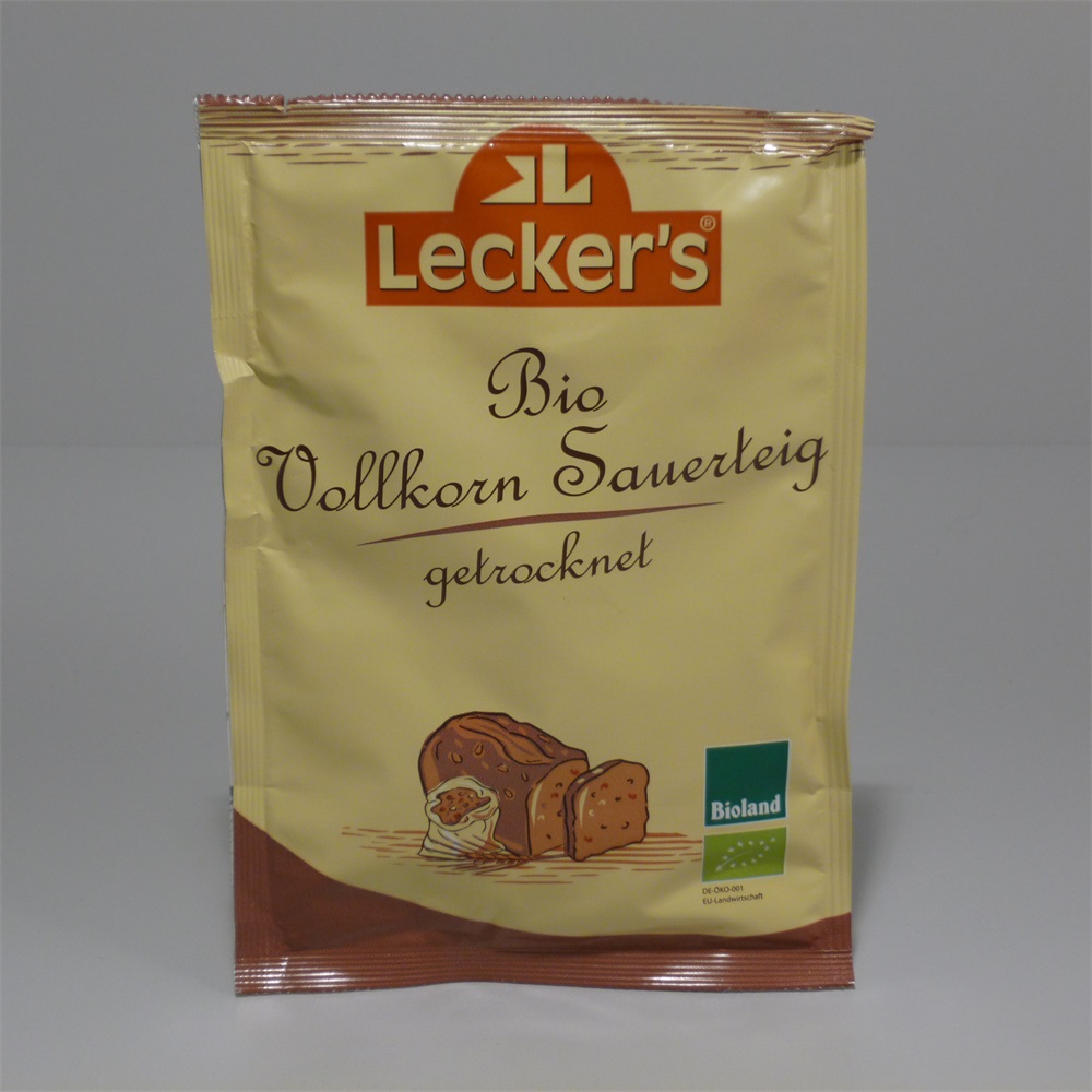 Lecker's sušený celozrnný kvások 30 g