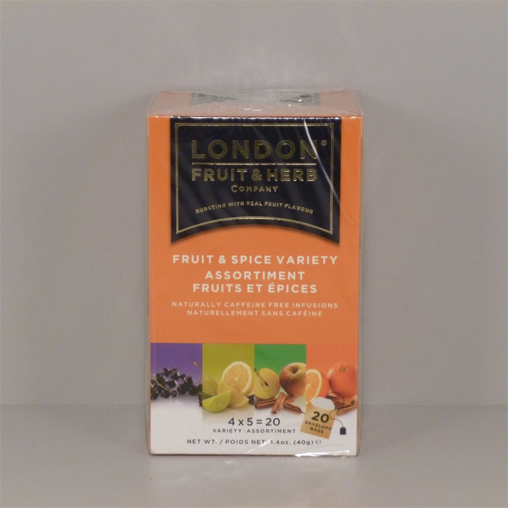 London Fruit & Herb Variácia ovocných a korenistých čajov 40 g