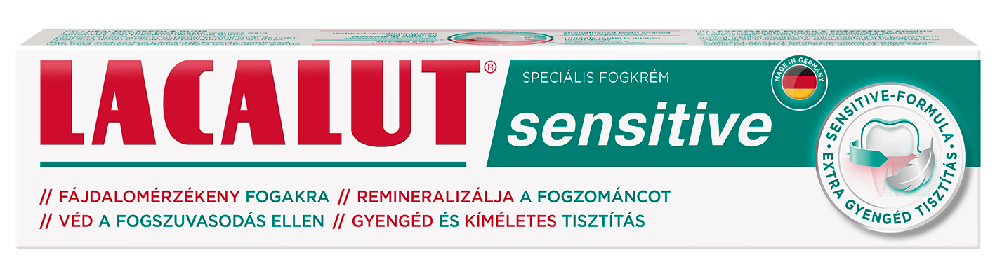 Lacalut Zubná pasta pre citlivé zuby 75 ml