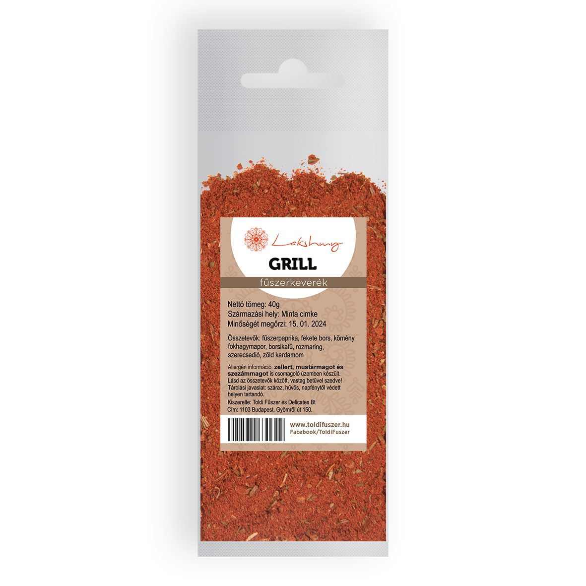 Lakshmy grilovacia koreniaca zmes 40 g
