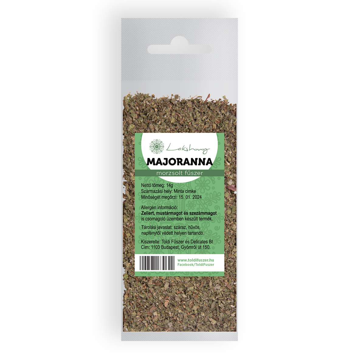 Lakshmy drvená majoránka 10 g