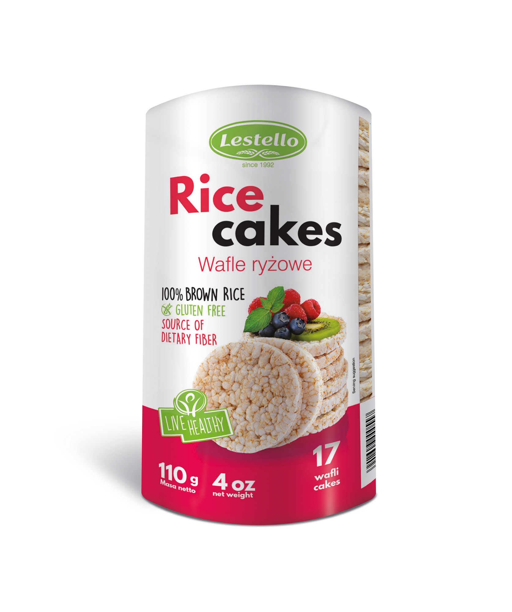 LESTELLO Bezlepkové ryžové chlebíčky 135 g