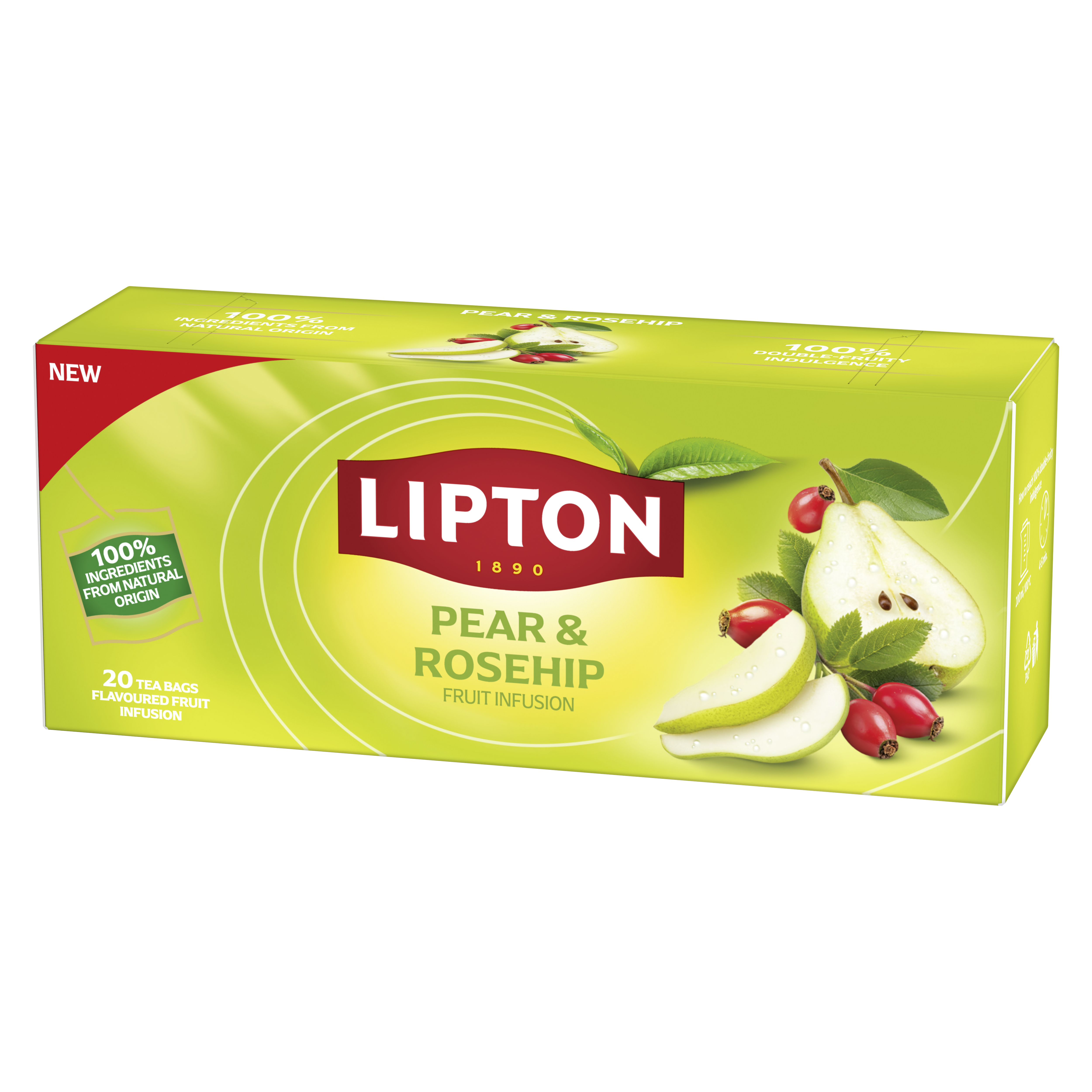 Lipton hruška-ružový čaj 20x1,8g 36 g