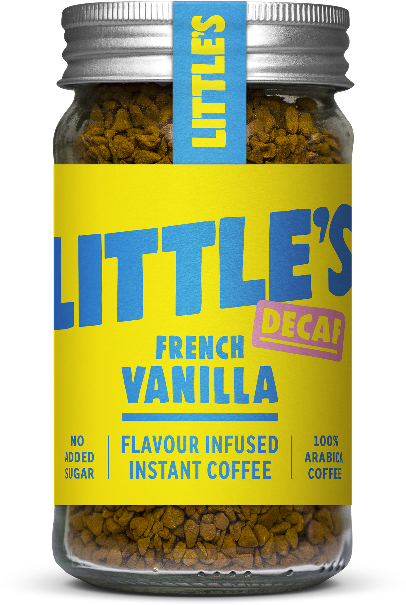 Littles instant bezkofeínová káva vanilka 50 g