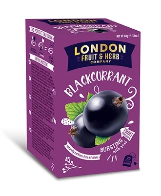 London F&H Ovocný čaj s príchuťou čiernych ríbezlí 40 g