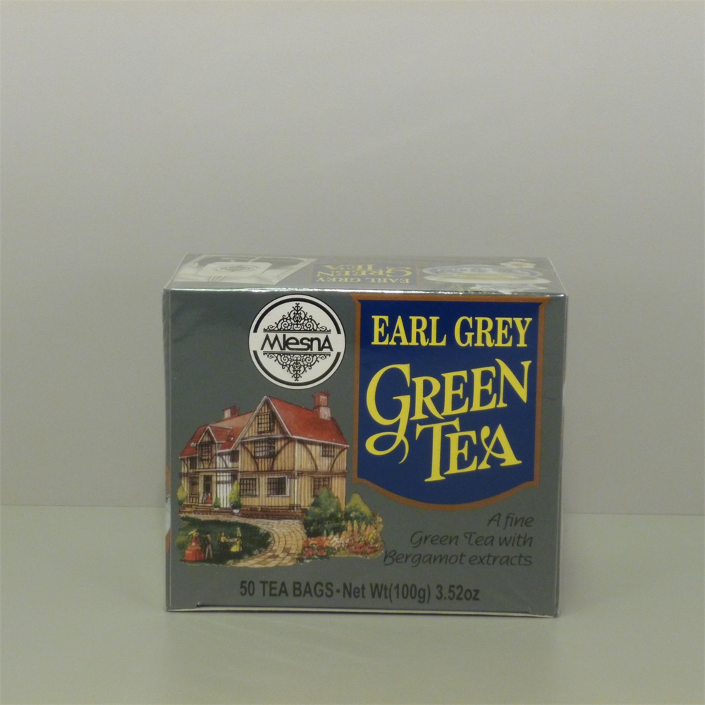 Mlesna Zelený čaj Earl Grey 100 g