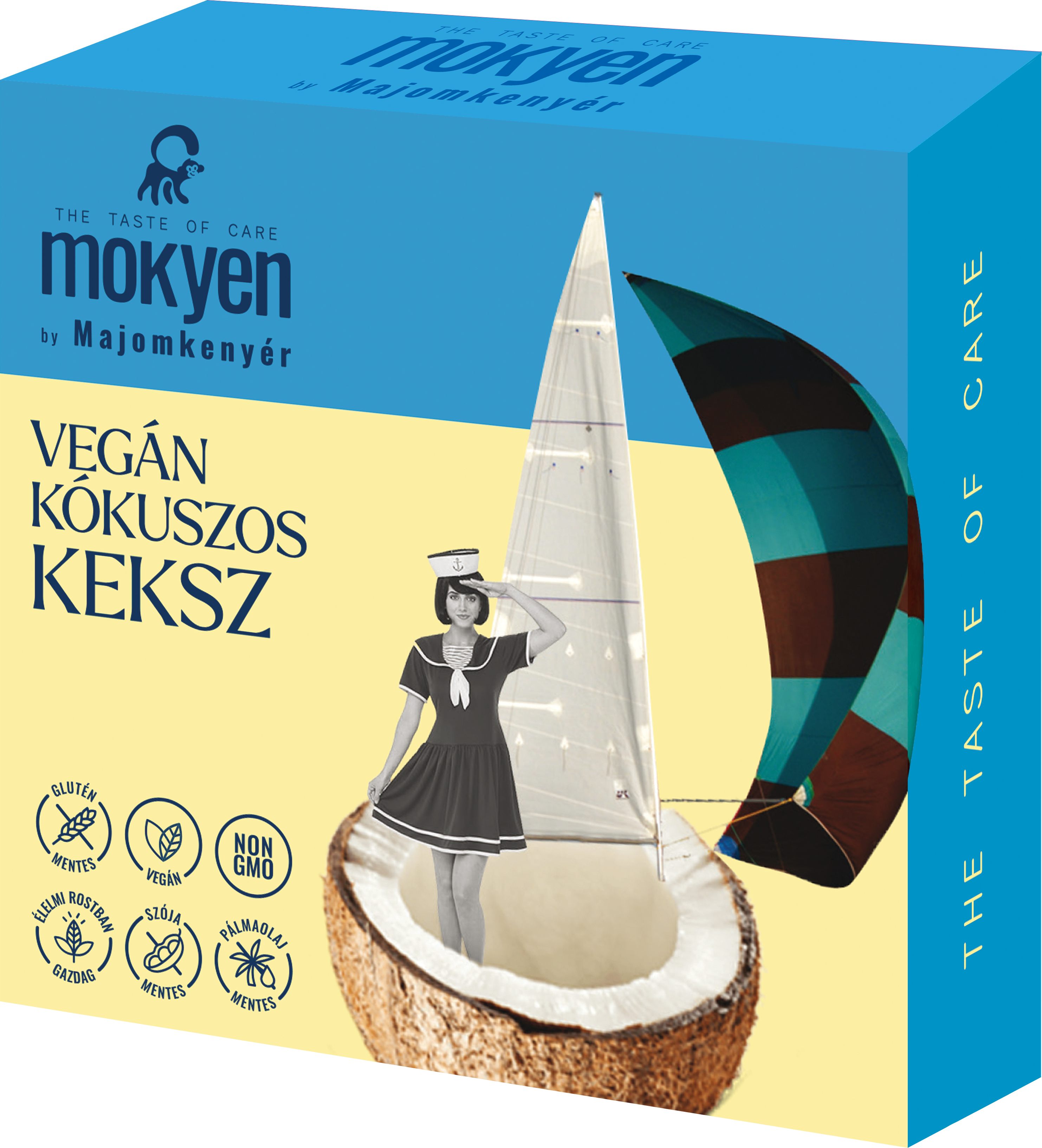 Majomkenyér kokosové vegánske sušienky 50 g