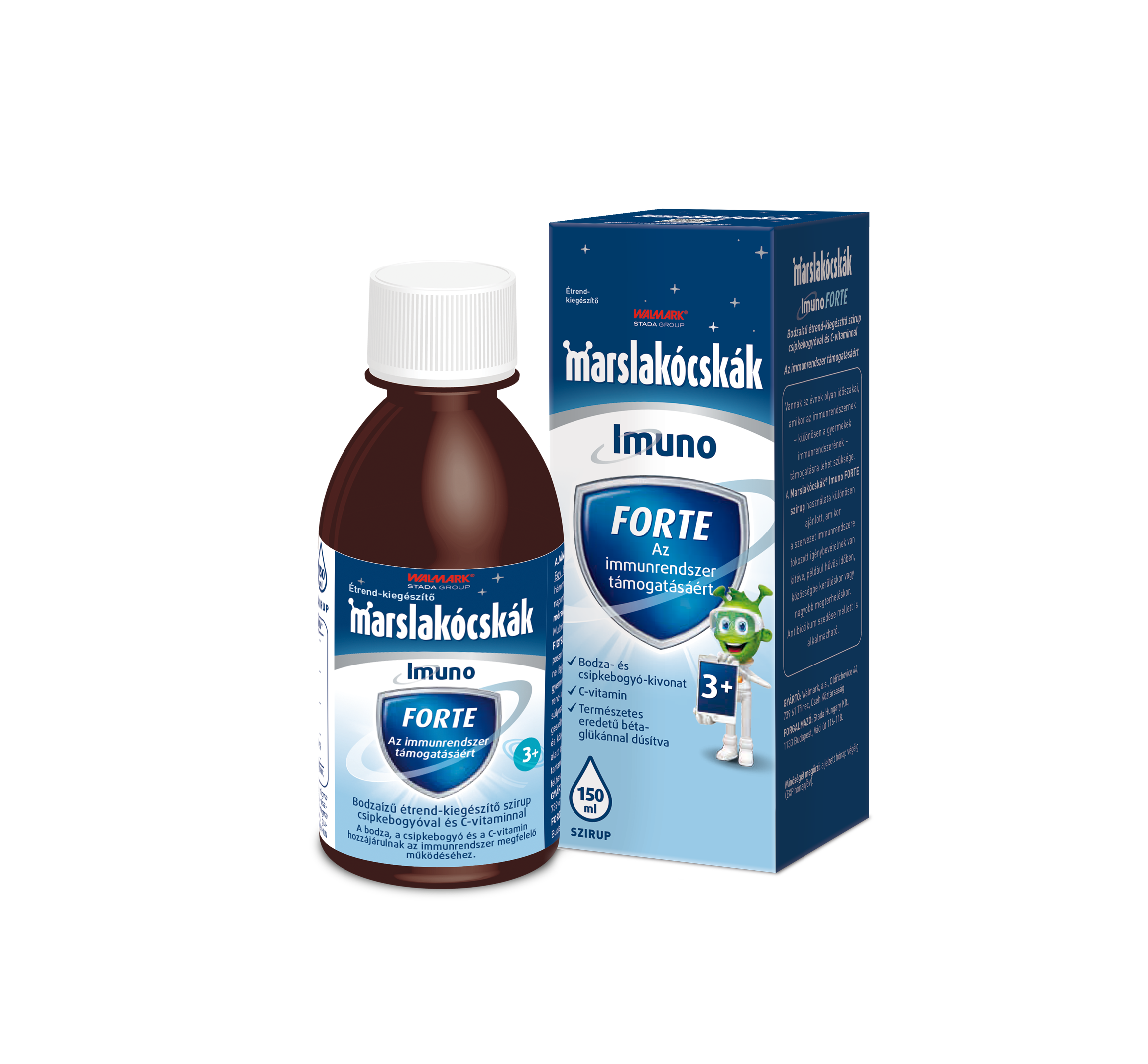 Walmark Marťankovia Imuno Forte bazový sirup 150 ml